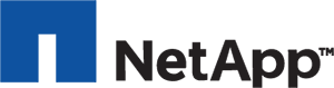 NetApp-Logo The logo of NetApp corporation on a clear background