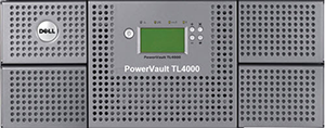 Dell PowerVault Tape Library Support
